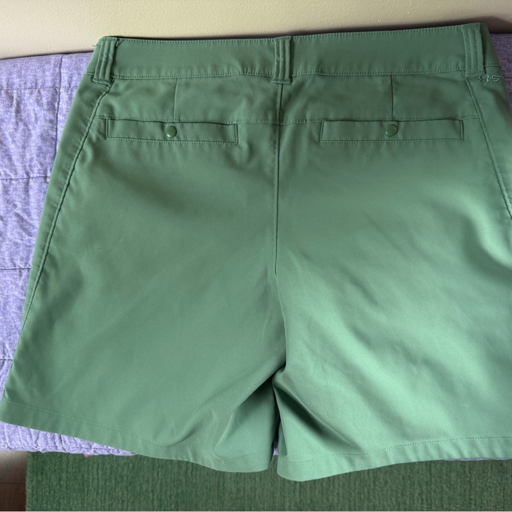 Women’s Underarmour heatgear STORM fitted shorts - Picture 4 of 7